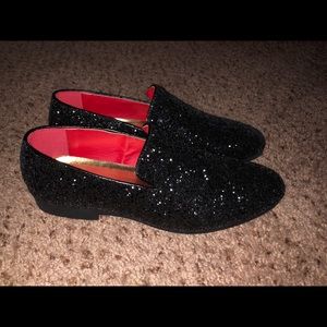 Sparkly loafers